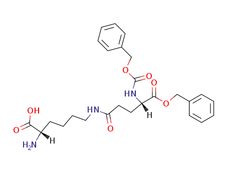 N<sup>ε</sup>-<Z-(α-Benzyl)-γ-glutamyl>-lysin