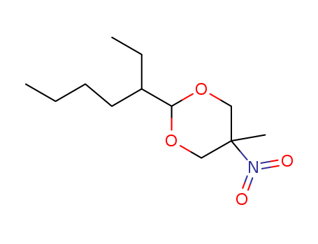 1,3-Dioxane,2-(1-ethylpentyl)-5-methyl-5-nitro- cas  17144-55-7