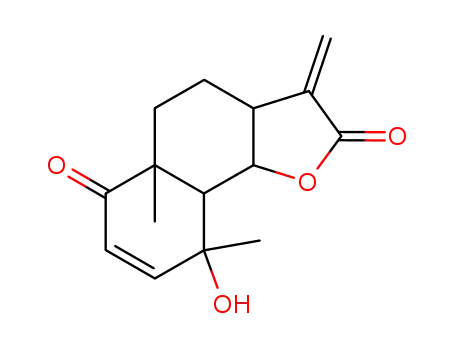 (3aS)-3a,5,5a,9,9aβ,9bα-Hexahydro-9β-hydroxy-5aα,9-dimethyl-3-methylenenaphtho[1,2-b]furan-2,6(3H,4H)-dione