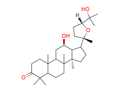 Dammaran-3-one,20,24-epoxy-12,25-dihydroxy-, (12b,24R)- (9CI)