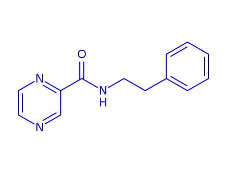 Molecular Structure of 199477-92-4 (N-(2-phenylethyl)-2-pyrazinecarboxamide)