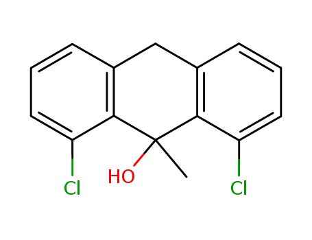 1,8-dichloro-9-methyl-9,10-dihydro-[9]anthrol