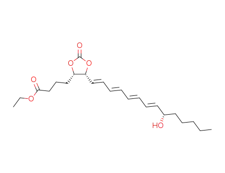 (5S,6R,15S)-(7E,9E,11E,13E)-5,6-O-carbonyl lipoxin A<sub>4</sub> ethyl ester