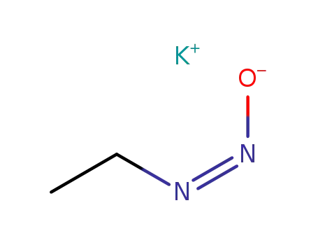 Molecular Structure of 94610-15-8 ((Z)-POTASSIUMETHANEDIAZOTATE)