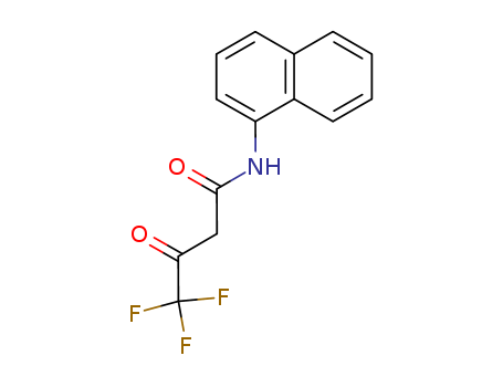 Butanamide,4,4,4-trifluoro-N-1-naphthalenyl-3-oxo- cas  1701-08-2