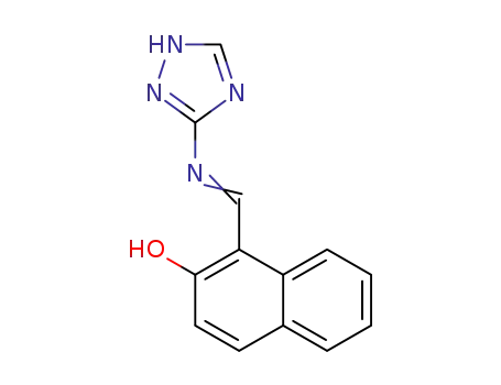 1-[(E)-(1H-1,2,4-Triazol-3-ylimino)methyl]-2-naphthol