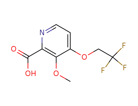 2-피리딘카복실산, 3-메톡시-4-(2,2,2-트리플루오로에톡시)-