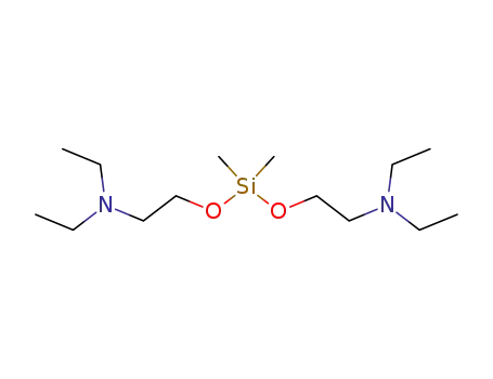 Molecular Structure of 17048-30-5 (Bis[2-(diethylamino)ethoxy]dimethylsilane)