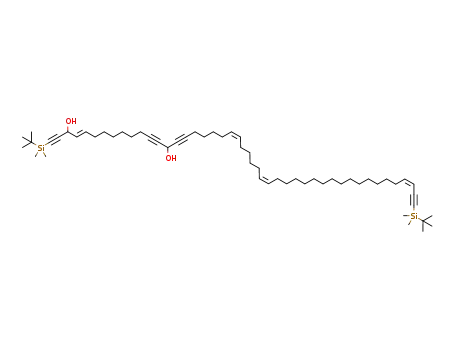 (4E,21Z,27Z,43Z)-1,46-bis(tert-butyldimethylsilyl)hexatetraconta-4,21,27,43-tetraene-1,12,15,45-tetrayne-3,14-diol
