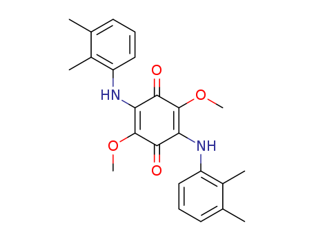 2,5-Cyclohexadiene-1,4-dione,2,5-bis[(2,3-dimethylphenyl)amino]-3,6-dimethoxy- cas  16950-84-8