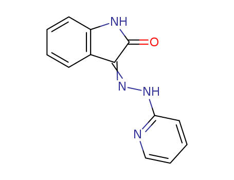 1H-Indole-2,3-dione,3-[2-(2-pyridinyl)hydrazone] cas  20144-03-0