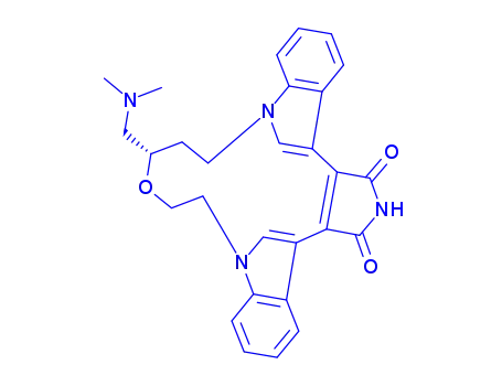 Molecular Structure of 169939-94-0 (RUBOXISTAURIN MESYLATE)