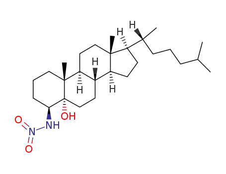4β-nitroamino-5α-cholestan-5-ol