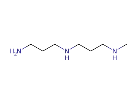 Molecular Structure of 16968-18-6 (N-(3-aminopropyl)-N'-methylpropane-1,3-diamine)