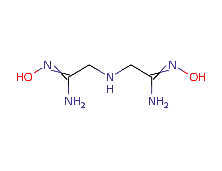 Molecular Structure of 20004-00-6 (2,2'-Iminobis(N-hydroxyethanimidamide))