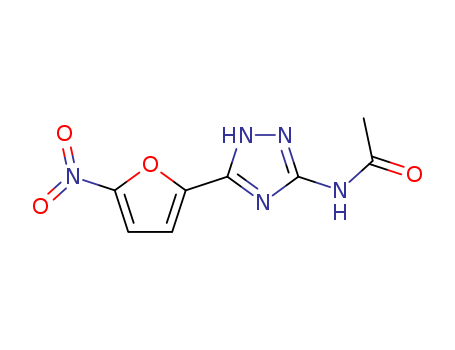 N-[5-(5-Nitro-2-furanyl)-1H-1,2,4-triazol-3-yl]acetamide