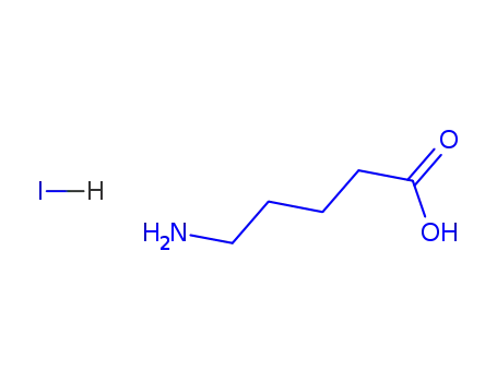 Molecular Structure of 1705581-28-7 (5-aminovaleric acid hydroiodide)