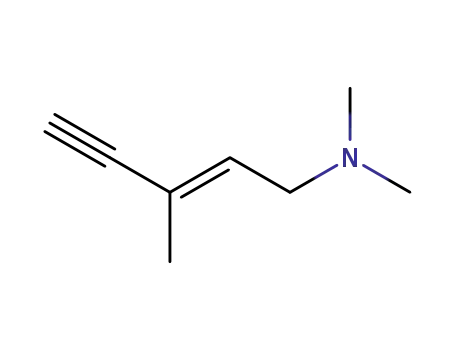2-Penten-4-yn-1-amine,N,N,3-trimethyl-,(2E)-(9CI)