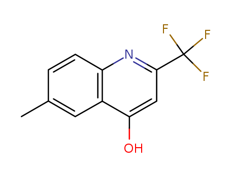 4-Hydroxy-6-methyl-2-(trifluoromethyl)-quinoline 1701-20-8