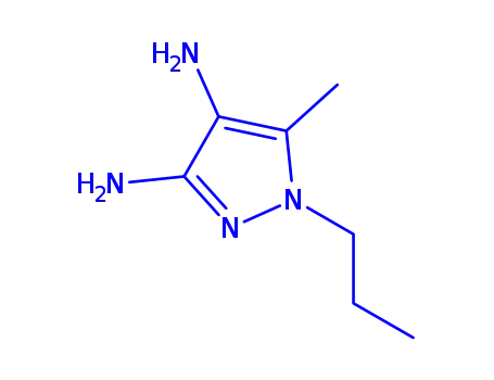 1H-Pyrazole-3,4-diamine,  5-methyl-1-propyl-