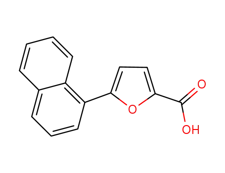 Molecular Structure of 201349-60-2 (5-(4-Aminonaphthalen-1-yl)-furan-2-carboxylic acid)