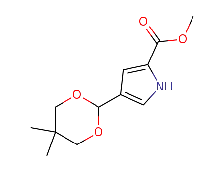 4-(5,5-Dimethyl-[1,3]dioxan-2-yl)-1H-pyrrole-2-carboxylic acid methyl ester
