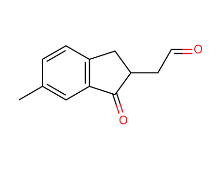 (RS)-2-(2-oxoethyl)-6-methyl-1-indanone
