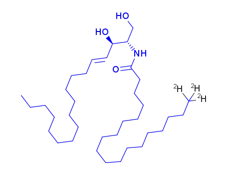 N-[(2S,3R,4E)-1,3-dihydroxyoctadec-4-en-2-yl]-18,18,18-d<sub>3</sub>-octadecanamid