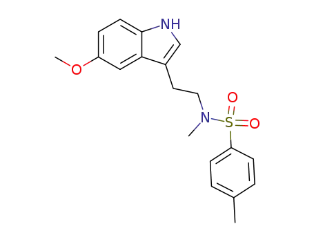 <i>N</i>-[2-(5-methoxy-indol-3-yl)-ethyl]-<i>N</i>-methyl-toluene-4-sulfonamide
