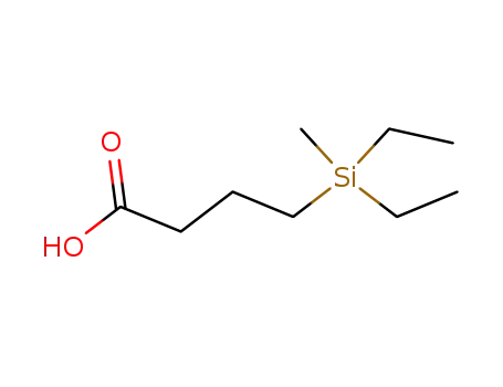 4-(ジエチルメチルシリル)ブタン酸