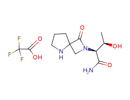 (2S,3R)-3-hydroxy-2-(1-oxo-2,5-diazaspiro[3.4]octan-2-yl)butanamide trifluoroacetate