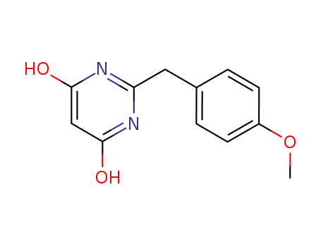 2-(4-Methoxybenzyl)-4,6-pyrimidinediol
