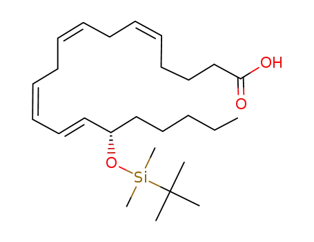 (5Z,8Z,11Z,13E)-(S)-15-(tert-Butyl-dimethyl-silanyloxy)-icosa-5,8,11,13-tetraenoic acid