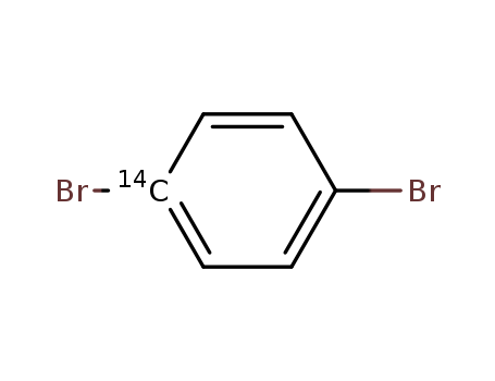 Benzene-14C,1,4-dibromo- (8CI)