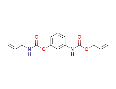 Molecular Structure of 19961-84-3 (prop-2-en-1-yl {3-[(prop-2-en-1-ylcarbamoyl)oxy]phenyl}carbamate (non-preferred name))