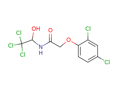 Acetamide,2-(2,4-dichlorophenoxy)-N-(2,2,2-trichloro-1-hydroxyethyl)- cas  2000-39-7