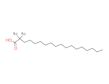 Molecular Structure of 19905-58-9 (OCTADECANOIC-2,2-D2 ACID)