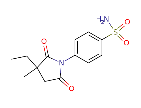 4-(3-エチル-3-メチル-2,5-ジオキソ-1-ピロリジニル)ベンゼンスルホンアミド