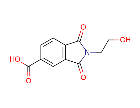 2-(2-Hydroxy-ethyl)-1,3-dioxo-2,3-dihydro-1 H -isoindole-5-carboxylic acid