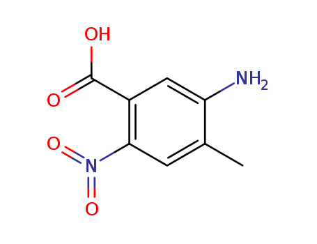 Benzoicacid, 5-amino-4-methyl-2-nitro-