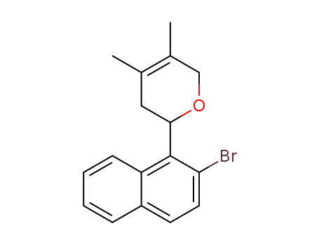 2-(2-bromonaphthalen-1-yl)-4,5-dimethyl-3,6-dihydro-2H-pyran