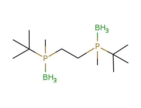 Molecular Structure of 203000-48-0 ((S,S)-1,2-BIS[(TERT-BUTYL)METHYLPHOSPHINO]ETHANE BIS(BORANE))