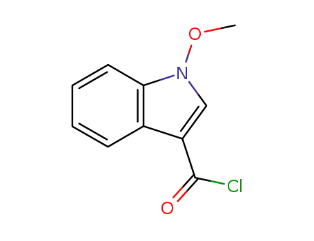 1H- 인돌 -3- 카르 보닐 클로라이드, 1- 메 톡시-(9Cl)