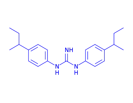 Molecular Structure of 171767-35-4 (sec-Butyldiphenyl guanidine.)