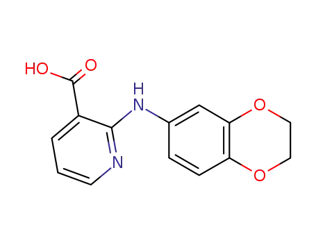 2-(2,3-디히드로-1,4-벤조디옥신-6-일)아미노니코틴산