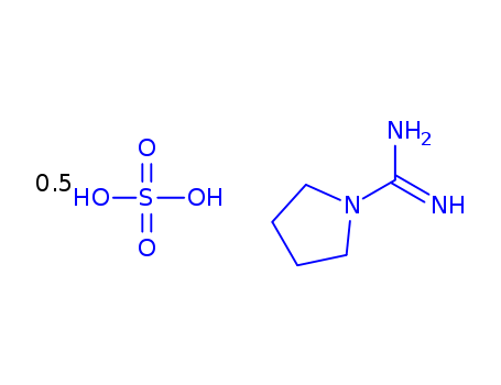 Bis(pyrrolidine-1-carboxamidine) sulphate