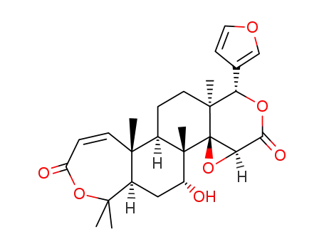 Molecular Structure of 17182-59-1 (7α-Obakunol)