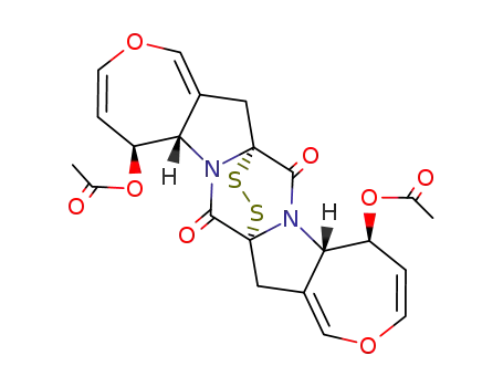 Molecular Structure of 20485-01-2 (acetylaranotin)