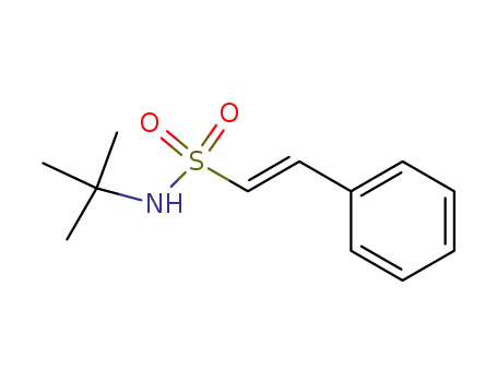 Molecular Structure of 17299-33-1 (N-tert-butyl-2-phenylethenesulfonamide)
