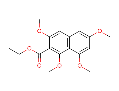 에틸 1,3,6,8-테트라메톡시-2-나프토에이트